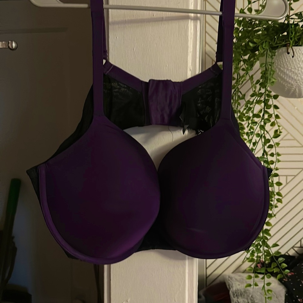 Purple Underwire Bra